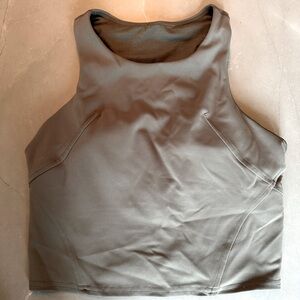Lululemon invigorate training tank top, carob brown